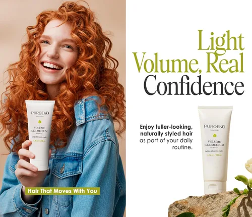 Vista 6 de Gel de volumen medio para cabello fino Define ondas y rizos con un acabado natural