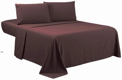 Vista 24 de Sfoothome - Juego de sábanas individuales de lujo para hotel, juego de ropa de cama de 3 piezas, color negro, bolsillo extra profundo, juego de ropa