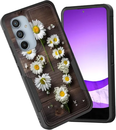 Vista 12 de Funda protectora para Galaxy A13 5G, doble capa híbrida resistente a prueba de golpes, policarbonato duro, silicona suave, TPU, funda protectora