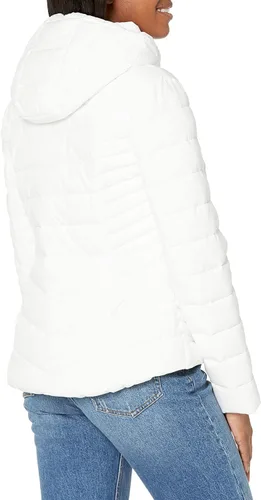 Vista 2 de Tommy Hilfiger Chaqueta acolchada con capucha plegable para mujer