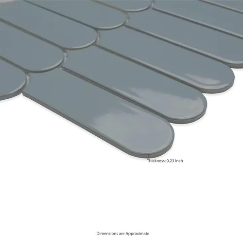 Vista 9 de MSI Cielo Azul - Azulejo de mosaico de porcelana brillante de 12 x 12 pulgadas para baño, cocina, loseta en muro de cocina, azulejos decorativos