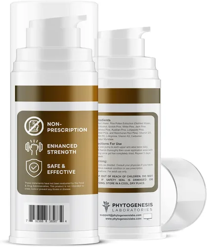 Vista 3 de Fórmula mejorada de fitogénesis – Gel de apoyo bajo en T – T Booster para hombres – Recuperación muscular, refuerzo de energía, envejecimiento