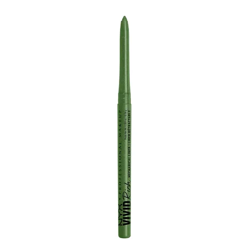 Vista 21 de NYX Maquillaje Profesional Lápiz de ojos mecánico, Mecánico rico vívido, Delineador retráctil cremoso - Deslumbrante ámbar, Delineador dorado