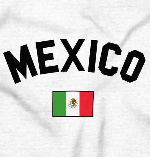 Vista 2 de Brisco Brands Sudadera con capucha para mujer y hombre con la bandera del país de México