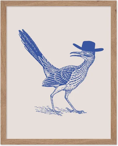 Vista 60 de Poster Master Póster de You've Yeed Your Last Haw, estampado retro de vaquero azul, arte occidental, arte moderno, arte del salvaje oeste, regalo