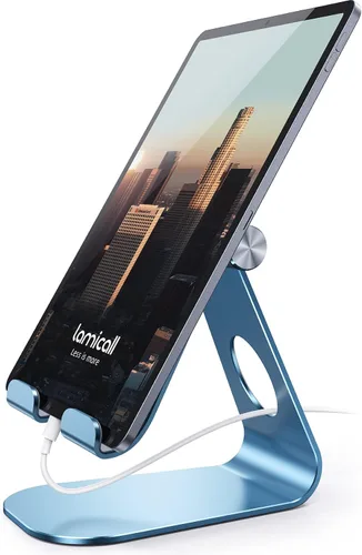 Vista 44 de Soporte ajustable para ipad, soporte para tableta Lamicall, Gris espacial