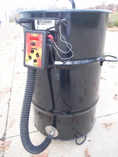 Vista 4 de Kit de regulador de temperatura para barbacoa IQ120 para cocina de barril