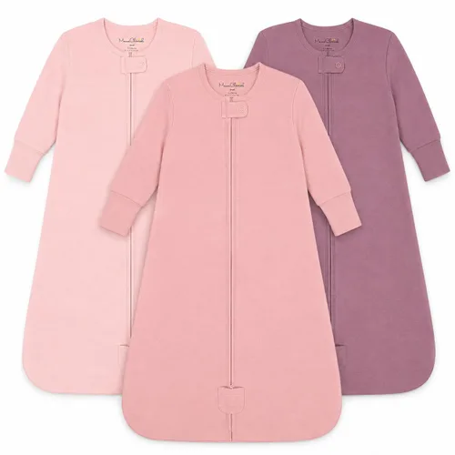 Vista 26 de Mama Cheetah Saco de dormir para bebé de 0.5 TOG, Manta portátil de algodón orgánico para bebé con cremallera bidireccional, Saco de dormir