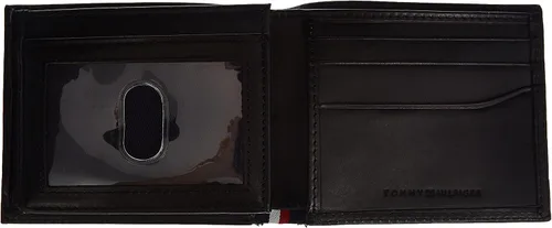 Vista 4 de Tommy Hilfiger Edisto RFID - Cartera de piel para hombre color negro