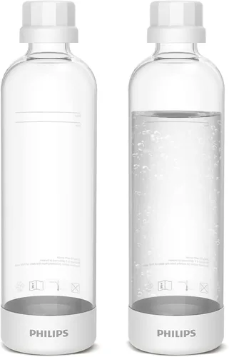 Vista 11 de PHILIPS Botellas de carbonatación, paquete doble de 1 litro, botellas de agua con gas reutilizables para mascotas compatibles