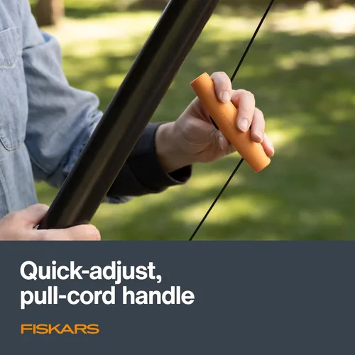 Vista 3 de Fiskars XtendControl Cabezal de poda y carrete de cable con sistema lineal de doble polea, mango de cordón de ajuste rápido, compatible con postes