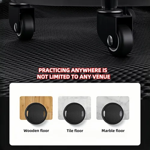 Vista 5 de Rueda de rodillo abdominal, tabla de rueda abdominal multifuncional para mujer con paspartú, rotación de 360°, para gimnasio en casa, quema de grasa