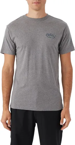 Vista 2 de O'NEILL Camiseta de personaje tropical para hombre, cómodas camisetas gráficas para hombre, camisa de manga corta serigrafiada