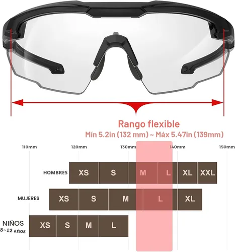 Vista 6 de Gafas de tiro tácticas balísticas ANSI Z87+UV400 gafas protectoras