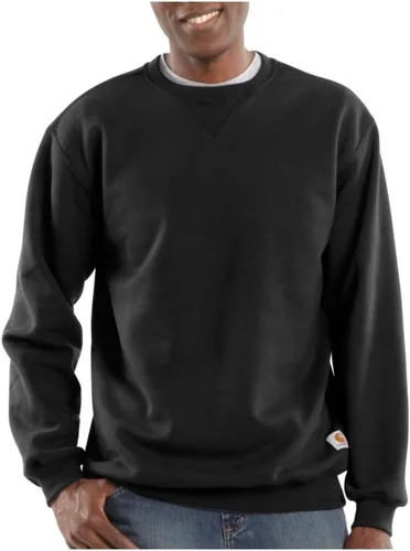 Vista 9 de Carhartt - Sudadera de peso medio y cuello redondo para hombre Nuevo azul marino