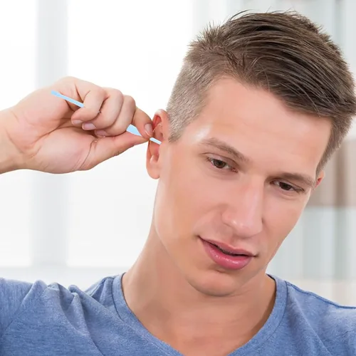 Vista 5 de 12 unids desechables oído Pick eliminación de cera de oído plástico herramienta de limpieza de oídos Cureta cuchara limpiador para cuidado personal