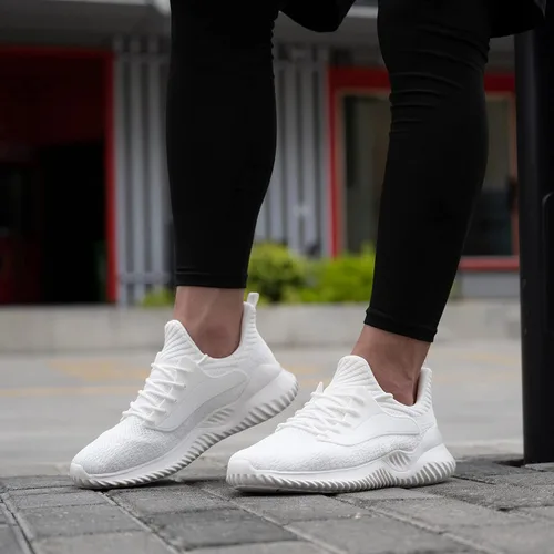 Vista 5 de Akk Zapatos para correr para hombre, ligeros, permiten el paso del aire, cómodos, informales, para caminar
