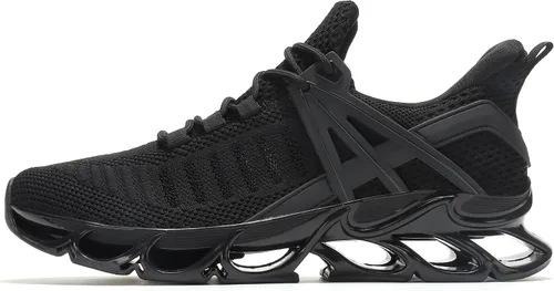 Vista 7 de TSIODFO Zapatillas de moda para correr y caminar para hombre