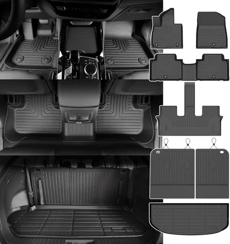Vista 78 de Alfombrillas para Jeep Compass 2007-2016/2007-2016 Jeep Patriot/Dodge Caliber 2007-2012 para todo tipo de clima con forro de carga para automóvil