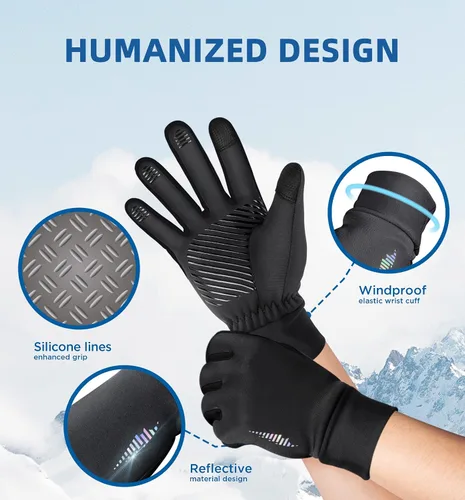 Vista 5 de SIMARI Guantes de invierno para niños, pantalla táctil, cálidos, térmicos, para correr, ciclismo, fútbol, rugby en clima frío, 106