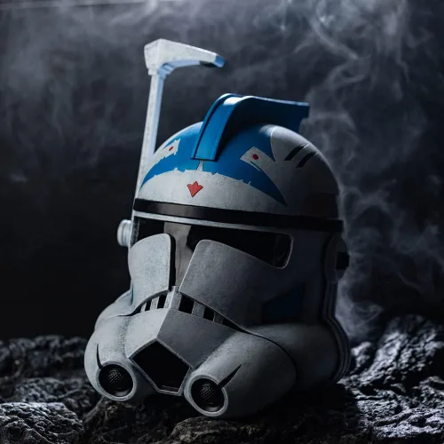 Vista 2 de Evere - Casco de Clone ARC Comandante Deluxe para Cosplay de Halloween, Accesorio Coleccionable