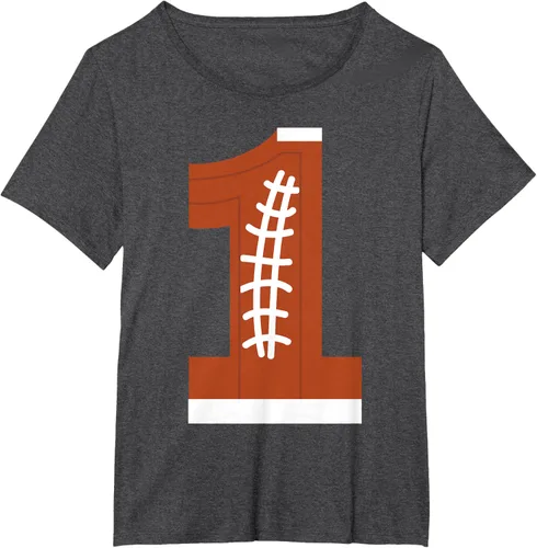 Vista 24 de 1st Birthday Football Ball Boys Camiseta de regalo de 1 año Negro