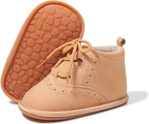 Vista 3 de Botines de forro polar antideslizantes con suela suave para bebés y niños pequeños