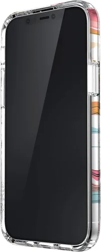 Vista 6 de Speck Productos Presidio Edition Funda para iPhone 12, iPhone 12 Pro, transparente/transparente/floral tropical