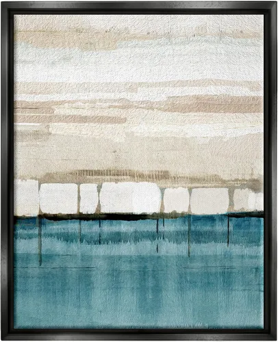 Vista 10 de Stupell Industries Arte Giclée enmarcado de abstracción de paisaje moderno por Flora Kouta Stupell Industries White, 11 x 14 Inches, Easy to