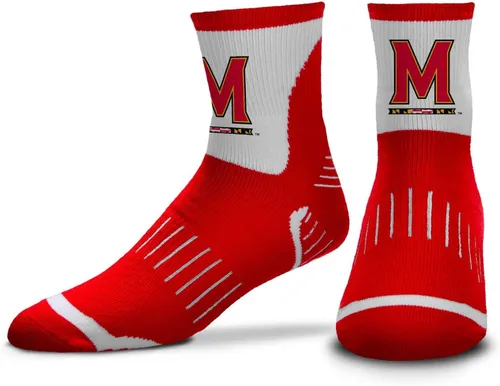 Vista 13 de For Bare Feet Adult NCAA Surge Quarter Length Crew Socks - All Weather Performance - Men & Women - Enhance Your Team Footwear