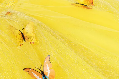 Vista 15 de JerrisApparel Vestido de niña de flores, disfraz de princesa mariposa para niña