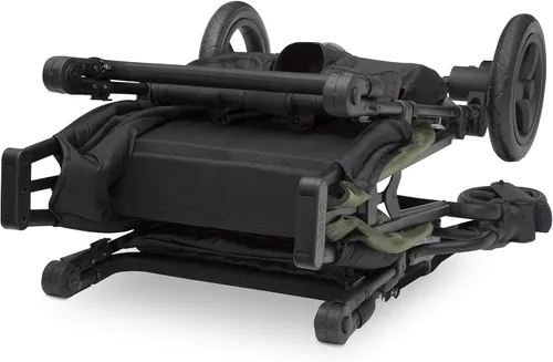 Vista 9 de Jeep Deluxe Wrangler Cochecito Wagon con bolsa enfriadora y organizador para padres por Delta Children, negro/verde