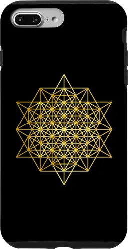 Vista 9 de Funda de yoga espiritual Yantra para iPhone 15 Geometría Sagrada La Rejilla de la Vida