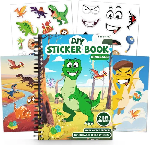 Vista 11 de Libro de calcomanías reutilizables de animales para niños pequeños, calcomanías 3D divertidas de gelatina de animales, calcomanías lavables