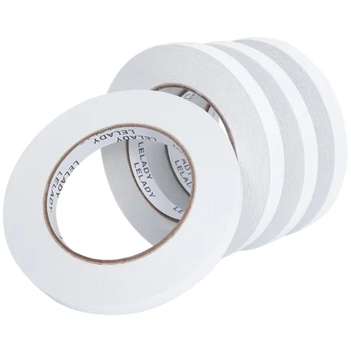 Vista 9 de Cinta adhesiva de doble cara de 1 pulgada x 40 yardas, 2 rollos de cinta adhesiva de doble cara, cinta adhesiva de doble cara, para artes