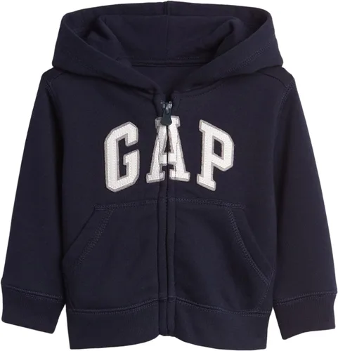 Vista 15 de GAP - Sudadera con capucha y cremallera completa para bebés varones, con logotipo de Playtime Favorites