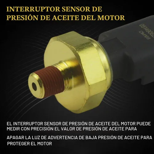 Vista 5 de 5149062AA 5149064AA Interruptor del sensor de presión de aceite del motor para Chrysler Dodge Jeep Ram VW 5149062AB,05149062AA,56044777AA,68060337AA