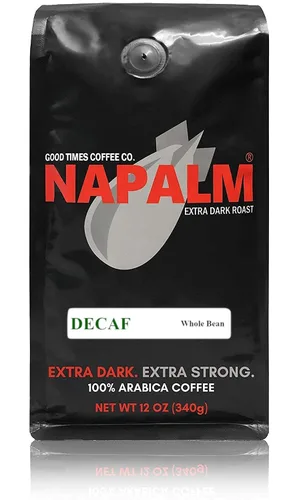 Vista 6 de Napalm Coffee, Café tostado extra oscuro en bolsa de 12 oz, 100 % arábico