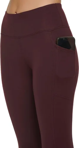 Vista 5 de DKNY Women's High Waisted Tummy Control Workout Leggings