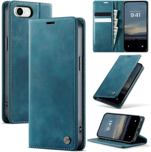 Vista 79 de Funda tipo cartera para Samsung Galaxy Z Fold 7 de piel con tarjetero y función atril, cierre magnético, bloqueo RFID, TPU a prueba de golpes, Negro