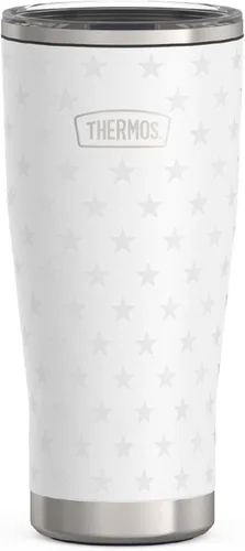 Vista 26 de THERMOS ICON SERIES, vaso de acero inoxidable con cierre deslizante, 18 onzas, carmesí