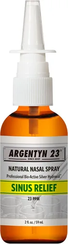 Vista 7 de Argentyn 23 Sinus Relief - Spray nasal natural de plata coloidal, niebla nasal bio activa para apoyo sinusal y apoyo inmunológico, adultos y niños