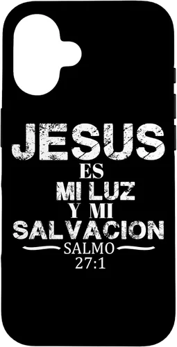 Vista 32 de Salmo Jesus ES Mi Luz Biblia Cristiana - Carcasa para iPhone 17