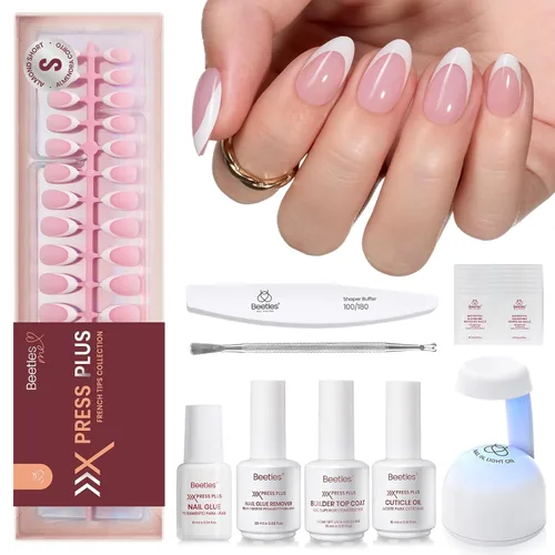 Vista 21 de Beetles - Pegamento de uñas a presión de secado rápido, 0.3 fl oz