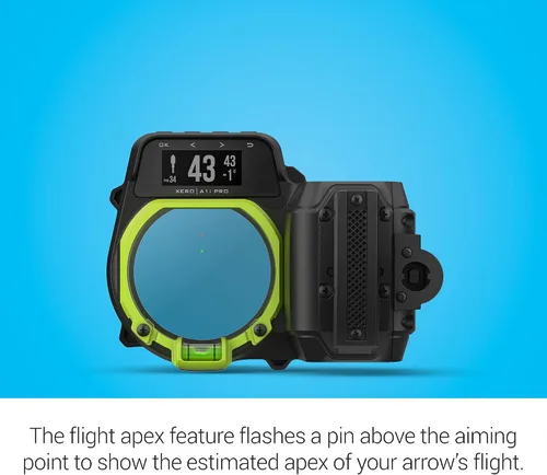 Vista 6 de Garmin Xero A1i PRO - Mira digital de rango automático para zurdos con microajustes para elevación, viento y más