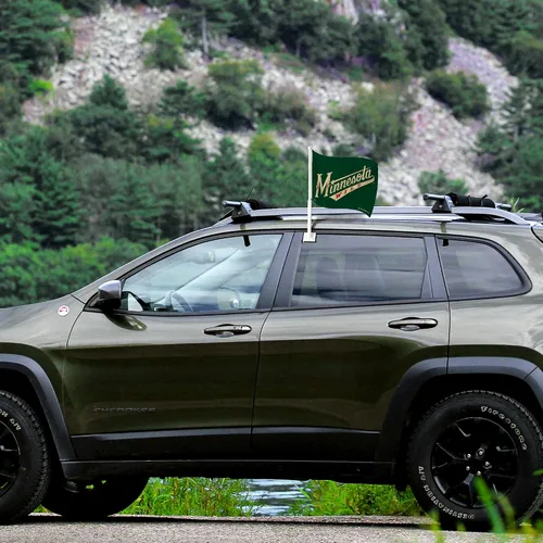 Vista 3 de Rico Industries Bandera de coche alternativa de doble cara de la NHL