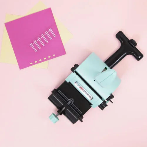 Vista 2 de Craftelier - Máquina de encuadernación Zutter Bind It All con brazo extensible Ideal para encuadernación con anillas de 0.1 in (5/16") a 1.2 in
