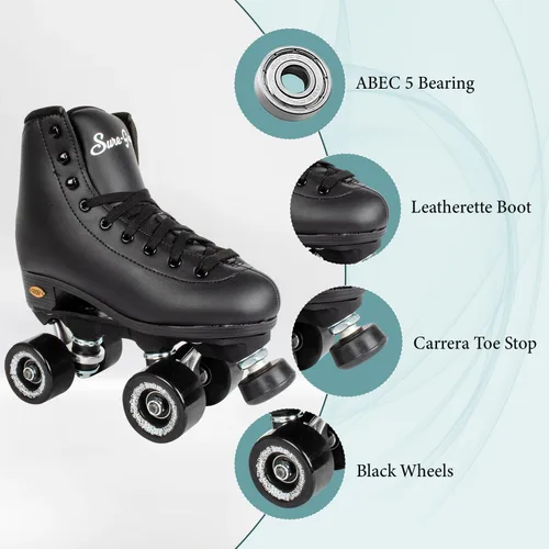 Vista 6 de Sure-Grip Fame Indoor Rollerskates