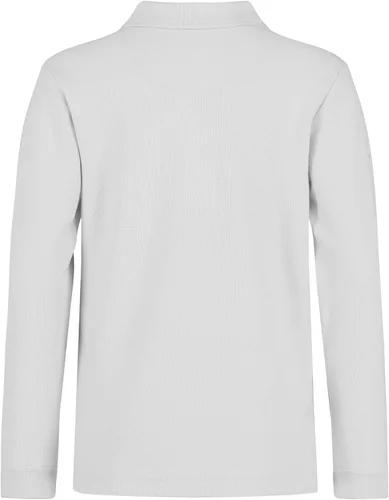 Vista 2 de Nautica Camisa polo de manga larga para niño, con cierre de botón, tela cómoda y transpirable