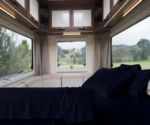 Vista 25 de RV-Sheets - Juego de sábanas estrechas de 29.9 x 78.3 in, 600 hilos, 100% egipcias, autocaravanas, caravanas, caravanas, barcos, suaves, de lujo